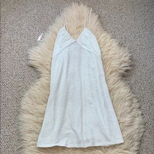 White Zara New Years dress